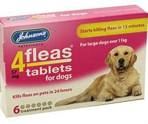 Johnson's - 4fleas Tablets For Dogs - 11kg+ - 6 Pack