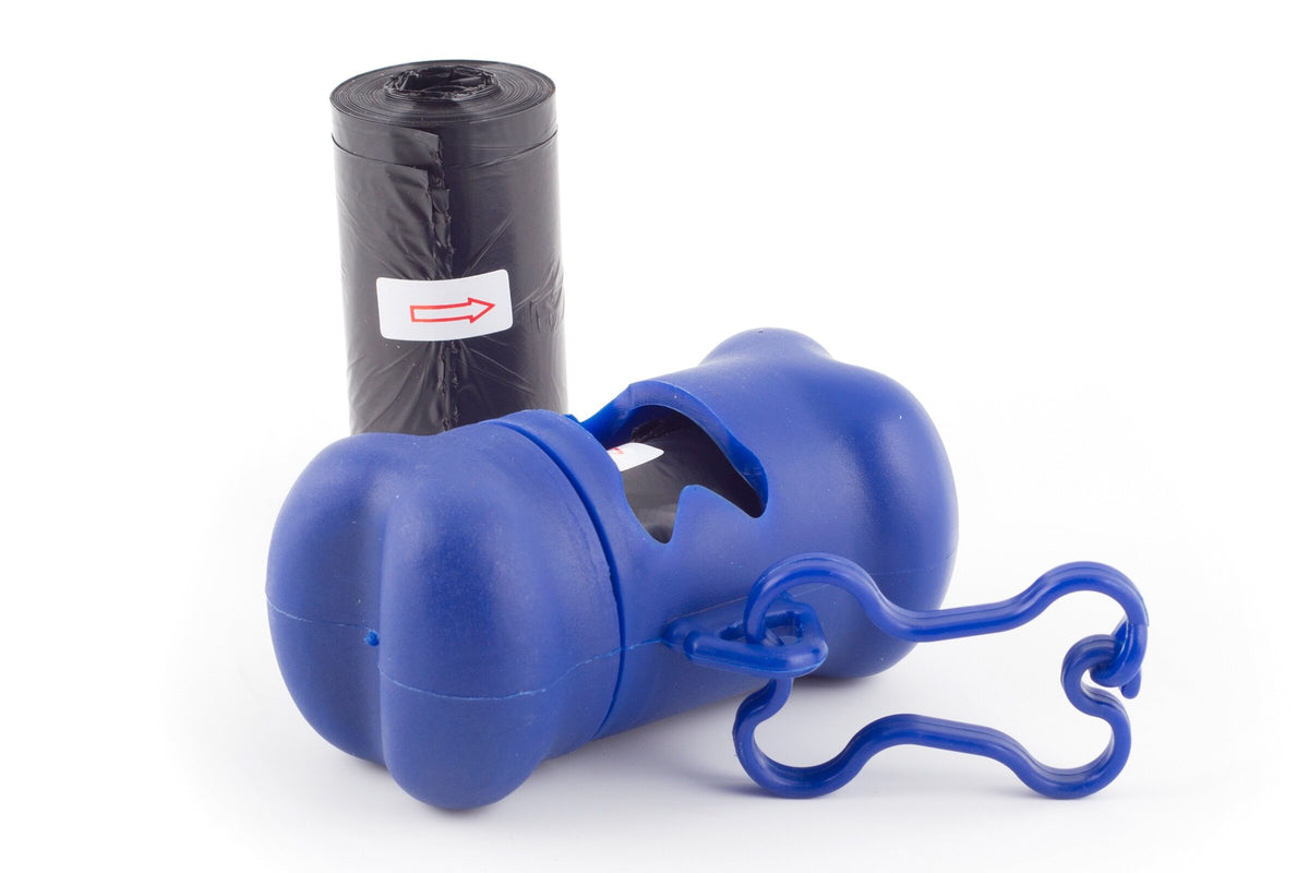 Poop Rannel Ancol - Poop Bag Bone Shaped Dispenser Inc 2 Rolls| NRG Pet Supplies