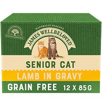 James Welbeloved - Senior Cat Lamb 85g Pouch - 12pack