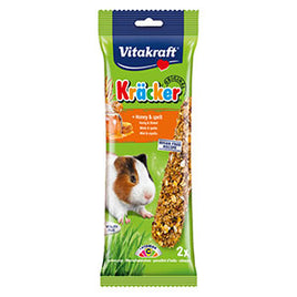Vitakraft - Kräcker Guinea Pig Honey & Spelt Sticks - 2 Pack
