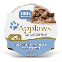 Applaws - Cat Broth Pot - Luxury Tuna Fillet With Prawn - 60g
