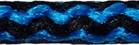 Outhwaites - Rope Lead Coupler - Blue & Black - 85cm X 9mm