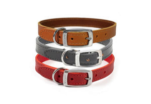Ancol - Leather Collar - Tan - 20"