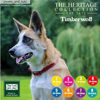 Ancol - Timberwolf Leather Collar - Pink - Size 1 (20-26cm)