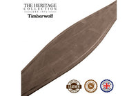 Ancol - Timberwolf Leather Hound Collar - Sable - Greyhound (34-43cm)