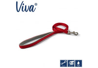 Ancol - Viva Nylon Padded Snap Lead - Red - 100cm x 12mm (Max 20kg)