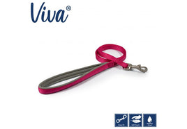 Ancol - Viva Padded Lead - Pink - 100cm X 1.2cm (20kg)