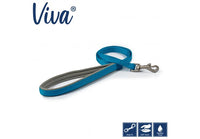Ancol - Viva Nylon Padded Snap Lead - Blue - 100cm x 12mm (Max 20kg)