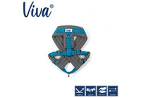 Ancol - Viva Nylon Padded Harness - Black - XLarge (70-98cm)