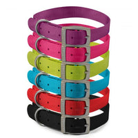 Ancol - Nylon Dog Collar - Black - Size 3 (16")