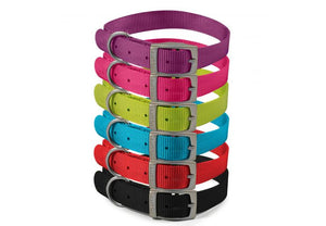 Ancol - Nylon Dog Collar - Black - Size 3 (16")