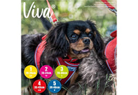 Ancol - Viva Nylon Dog Collar - Red - 14"