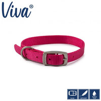 Ancol - Viva - Nylon Buckle Collar - Purple - Size 2 (26-31cm)