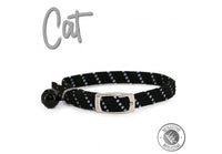 Ancol - Softweave Cat Collar - Black