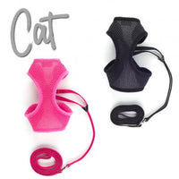 Ancol - Soft Cat Harness - Black - Large