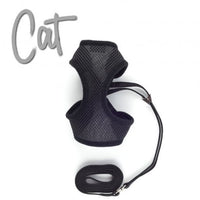 Ancol - Soft Cat Harness - Black - Large