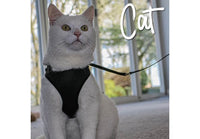 Ancol - Soft Cat Harness - Black - Small