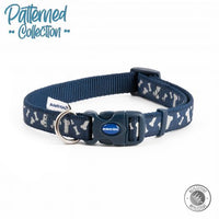 Ancol - Reflective Bone Collar - Blue - Size 5-9