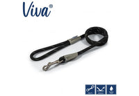 Ancol - Viva Nylon Reflective Rope Snap Lead - Pink - 120cm x 12mm (Max50kg)