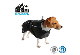 Ancol - Extreme Monsoon Dog Coat - Black - medium - 40cm