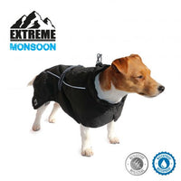 Ancol - Extreme Monsoon Dog Coat - Black - small/medium - 35cm