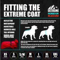 Ancol - Extreme Monsoon Dog Coat - Red - x large - 60cm
