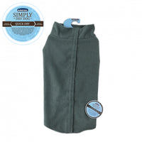 Ancol - Simply Dry Deep Drying Coat - Grey - 50cm