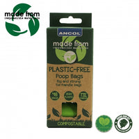 Ancol - Paws for the earth Plastic Free Poop Bag - 4 Roll Refill  (48 Pack)
