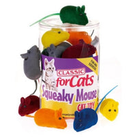 Classic - Squeaky Mouse - Cat Toy - 60mm