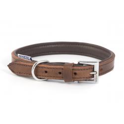 Ancol - Vintage Padded Collar - Chestnut - 45cm (18")