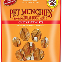 Pet Munchies -  Chicken Twists - 80g