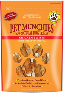 Pet Munchies -  Chicken Twists - 80g