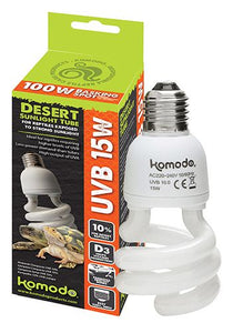 Komodo - Compact Lamp UVB 10.0 ES - 26W
