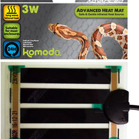 Komodo - Advanced Heat Mat-  3watt - 96x146mm