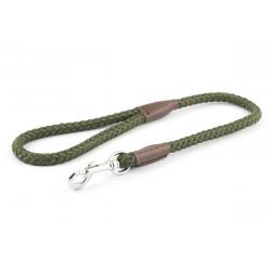 Ancol - Nylon Rope Lead - Green- 12mmx61cm