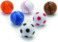 Beeztees - Sponge Sport Ball - Assorted - 4cm - 1pc