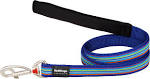 Red Dingo - Navy Stripe Dog Lead - Small