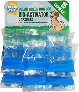 Good Boy - Bio activator Capsules For Dog Loo - 15 Pack