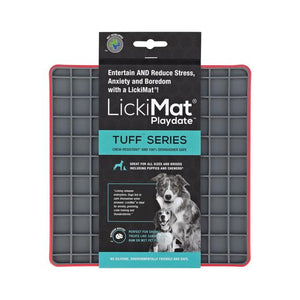 Lickimat - Buddy Tuff Deluxe - Red