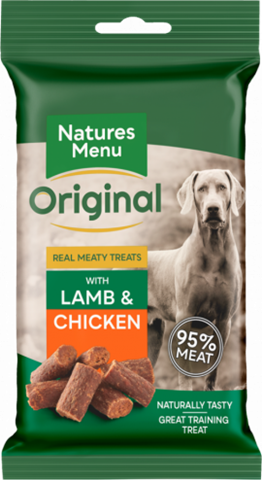 Natures Menu - Lamb & Chicken Dog Treat - 60g