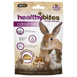 VetIq - Healthy Bites for Small Animal - Odor Care Treats - 30g