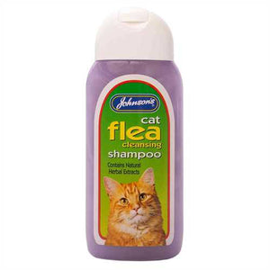 Johnsons - Cat Flea Cleansing Shampoo - 200ml