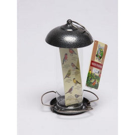 Walter Harrisons - Hammertone Silver Mini Seed Feeder - 20cm