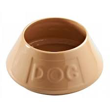 Mason Cash - Ceramic Lettered Non Tip Spaniel Water Bowl - 210mm