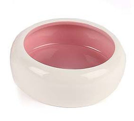 Happy Pet - Anti Splash Cat Bowl - Pink - 11cm