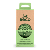 Beco - Compostable (Eco-Friendly) Poop Bags Rolls - 120 Pack (8 Rolls)