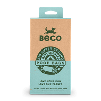 Beco - Poop Bags Mint Scented - 270 Bags (18 rolls)