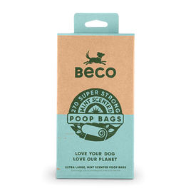 Beco - Poop Bags Mint Scented - 270 Bags (18 rolls)