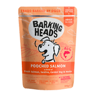 Barking Heads - Pooched Salmon - Wet Dog Food Pouch - 300g (Single Pouch)