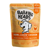 Barking Heads - Bowl Lickin Chicken - 300g Pouch